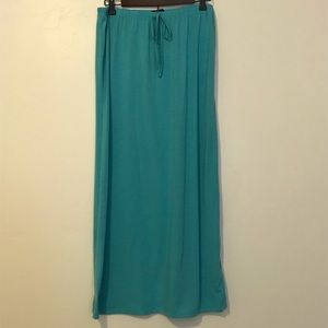 Light blue maxi skirt